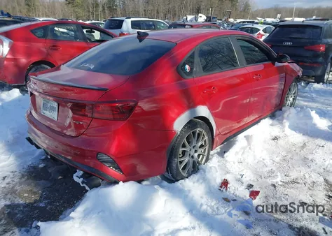2022 Kia Forte Gt Manual z USA, uszkodzony, nr VIN 3KPF44AC6NE449549